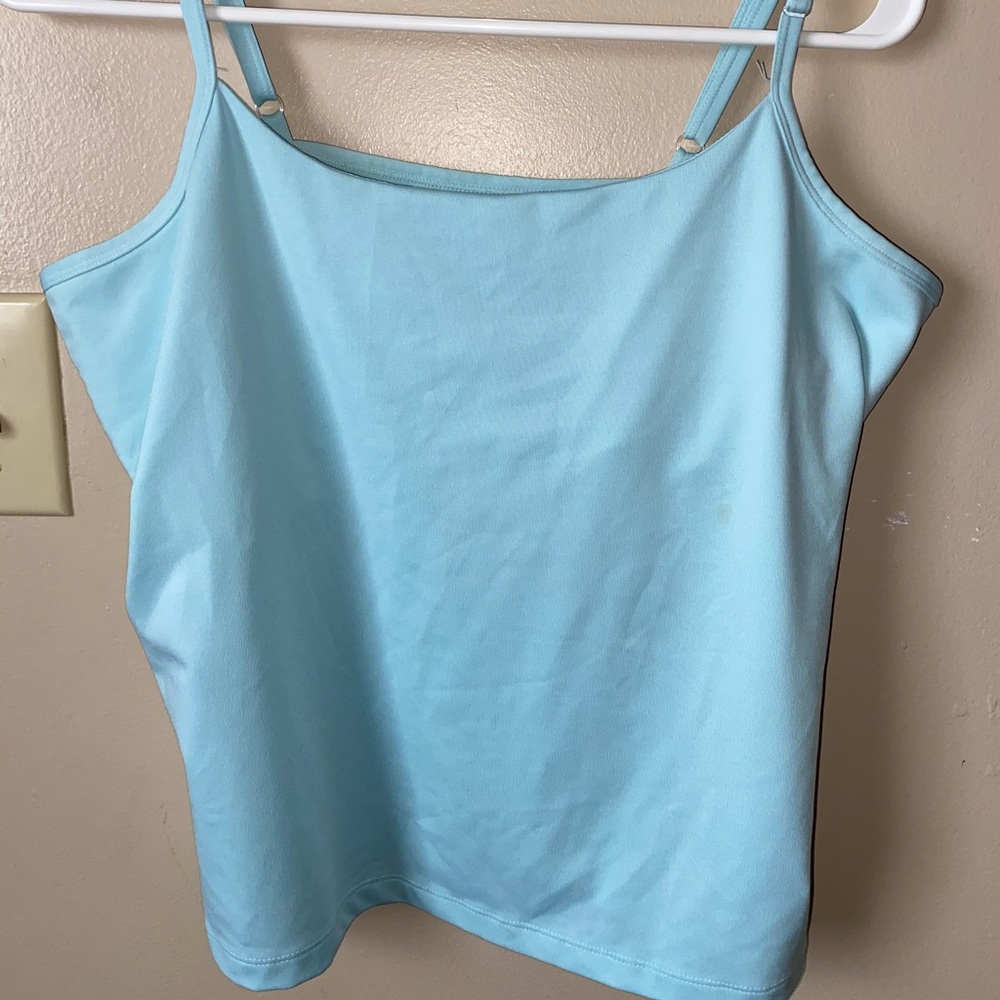 Blue tank top